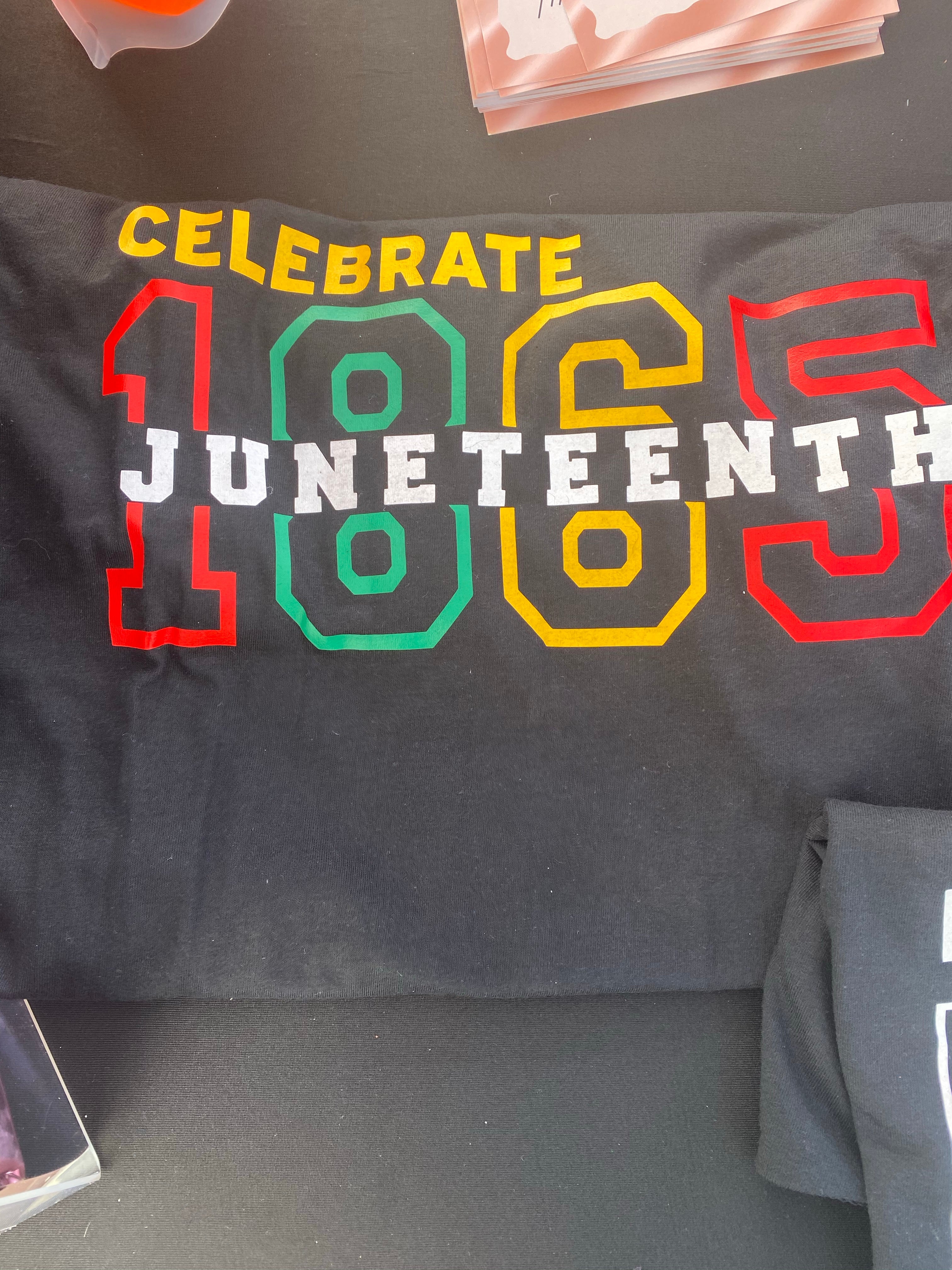 Juneteenth “Celebrate” shirt