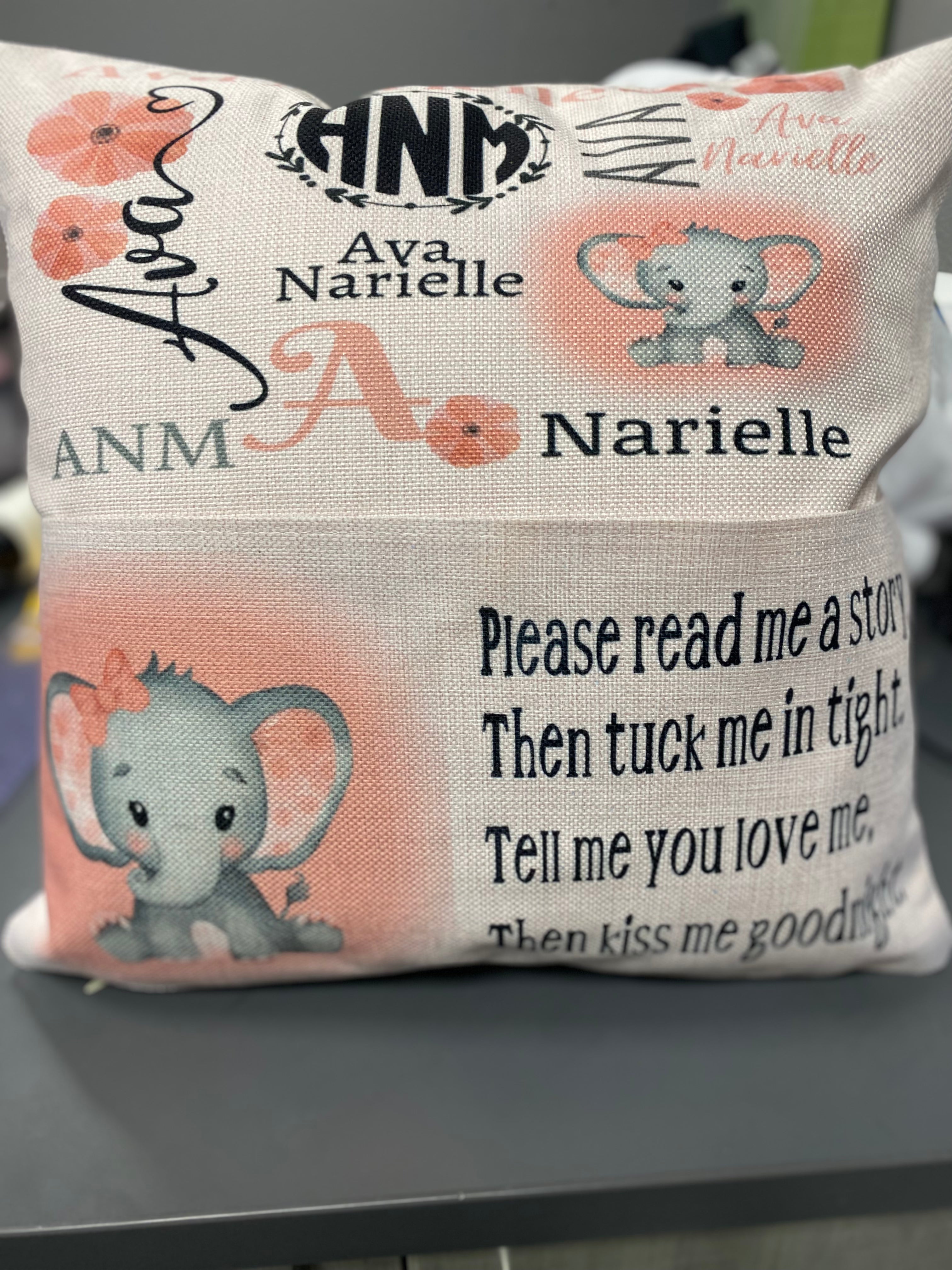 Custom Reading Pillow